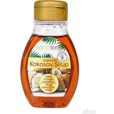 Sirup Kokosov Organski Sanaterra 250 g