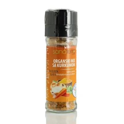 Dodatak Jelima Organski Kurkuma Sanaterra 80 g