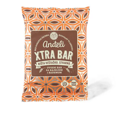 Ovseni Bar Sa Kajsijama I Bademom 60 g