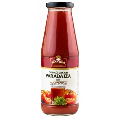 Sok Domaći Kuvani Od Paradajza Ljuti Moć Planine 720 ml
