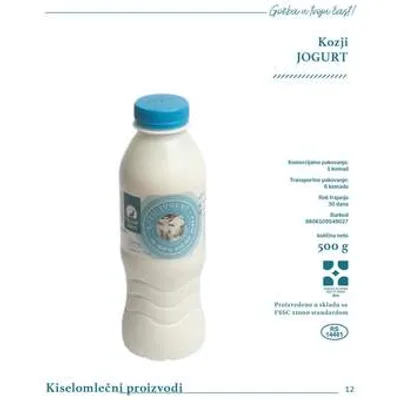 Kozji Jogurt Carpe Diem 3,5% Mm 500 g