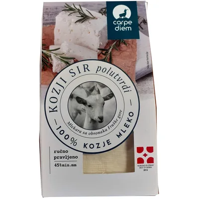 Sir Beli Polutvrdi Carpe Diem Kozji Sa Sudzuk Paprikom 200 g