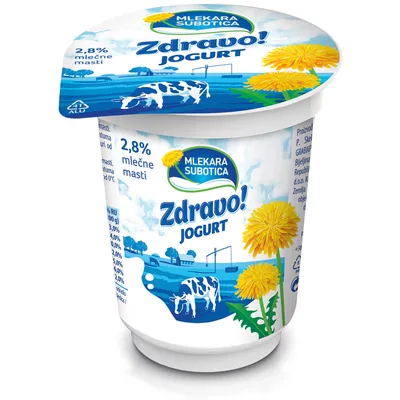 Mlekar Jogurt 2.8% Mm Čaša 180 g