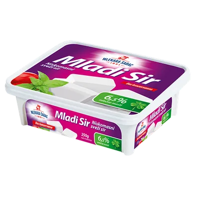 Sumadijski Mladi Beli Sir 25%mm 5 kg