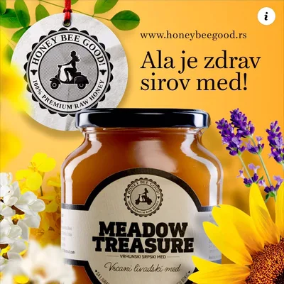 Med Vrcani Sa Organskim Cejlonskim Cimetom Honey Bee Good 250 g