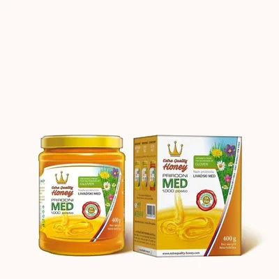 Med Vrcani Livadski Honey Bee Good 400 g