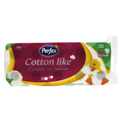 Toalet Papir Cotton Comfort Line Natural 3sl Drenik