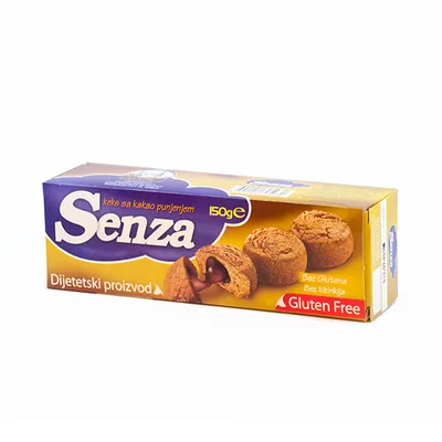 Keks Senza Sa Kakao Punjenjem 150 g