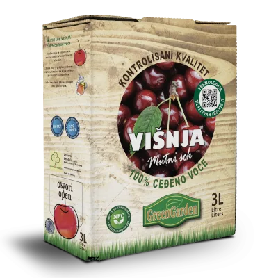 Zdravo Sok Visnja Bag In Box Produkt 3 L