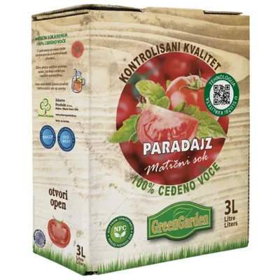 Zdravo Sok Paradajz Bag In Box Produkt 3 L