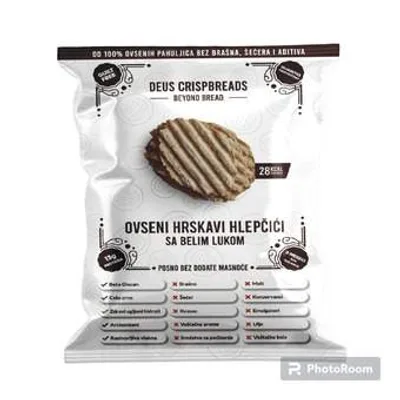 Hleb Deus Ovseni Hrskavi Beli Luk 150 g