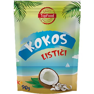 Kokos Listići Topfood 90 g