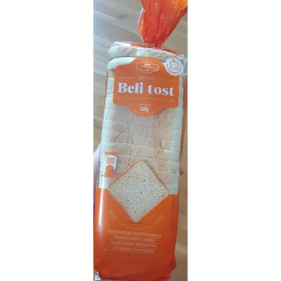 Hleb Tost Beli 500 g