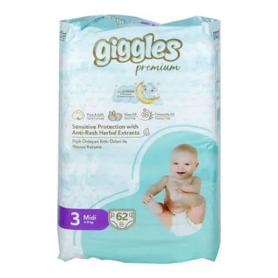 Pelene Giggles Premium 3 4 9 kg