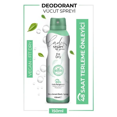 Dezodorans Storm Men Dry Defense 150 ml