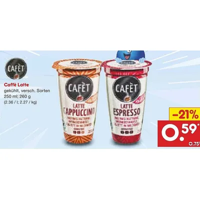 Dark Caffe-Latte 250 ml
