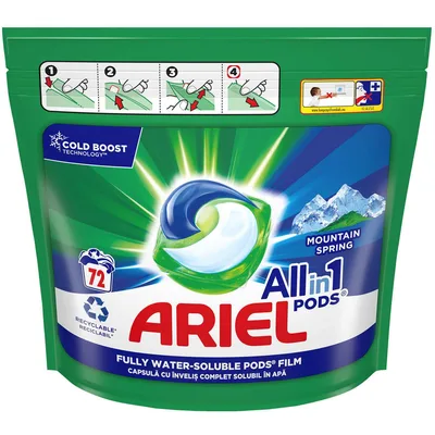 Ariel Deterdžent Kapsule Mountain Spring 28 kom