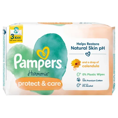 Pampers Vlažne Maramice Wipes Calendula 44ct