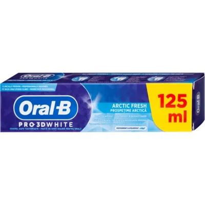 Oral-B Pasta Za Zube 3dw Arctic Fresh Overfill P&g 125 ml