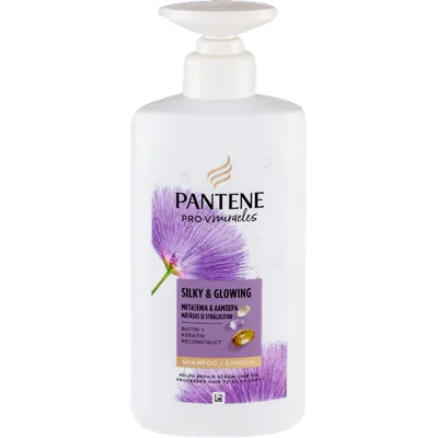 Pantene Silky&glowing Šampon Os 500 ml