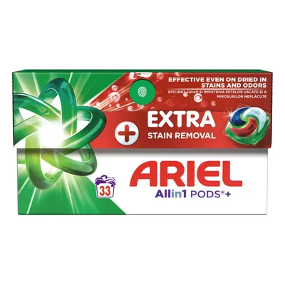 Ariel Deterdzent Pods Va Extra Clean 33ct