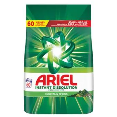 Ariel Deterdžent Prašak Mountain Spring 60pranja P&g 3,9 kg