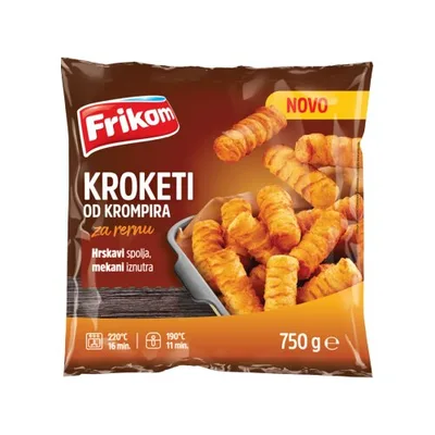 Smrznuti Krompir Kroketi Aviko 750 g