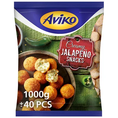 Smrznute Panirane Halapenjo Kuglice Aviko 1 kg