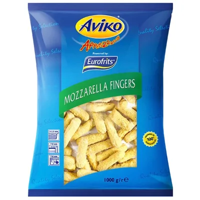 Smrznuti Panirani Mozzarela Sticks Aviko 1 kg
