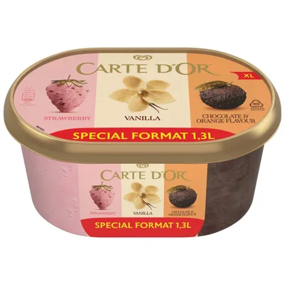 Sladoled Carte D'or Trio New 1,3 L