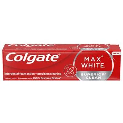 Colgate Zp Tp Max Whi Supe Cle 75 ml