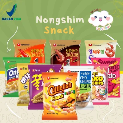 Flips Nong Shim Ljuti Prstenovi Sa Ukusom Luka Nongshim 40 g