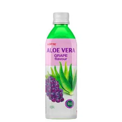 Sok Aloe Vera Grape Pet Lotte 500 ml