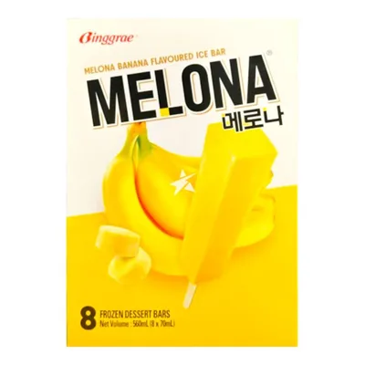 Sladoled Ukus Banana, Box 8 Štapića , Melona Korejski 560 g