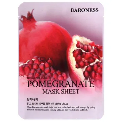 Maska za Lice Baroness Mask Sheet Pomegranate 21 g