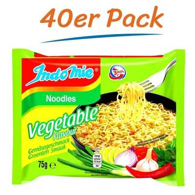 Supa Instant sa Testeninom Ukus Povrća Indomie 75 g