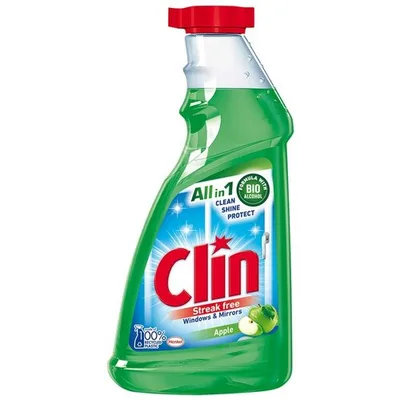 Sredstvo Za Staklo Dopuna Jabuka Clin 500 ml