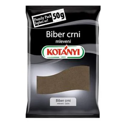 Kotanyi Biber Crni Mleveni Kotany 50 g