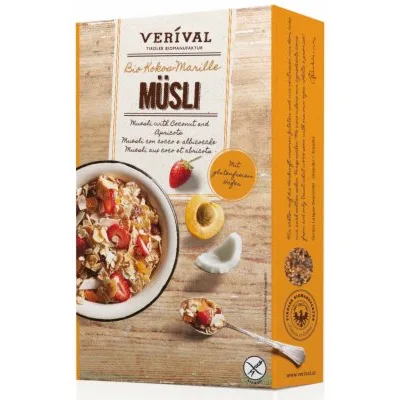 Musli Organski Suvi Kokos I Kajsija Verival 325 g