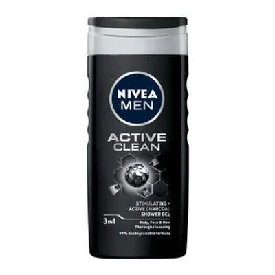 Nivea Gel Tuš Za Muškarce Active Clean Beiersdorf 250 ml