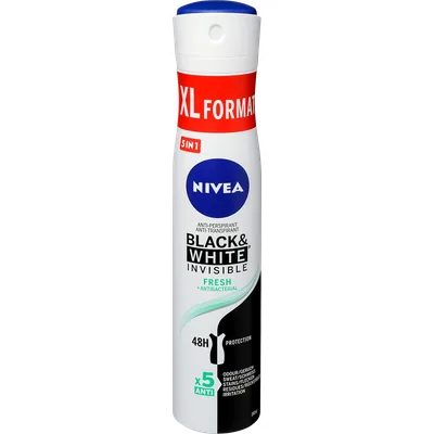 Nivea Deo Wom Black White Fresh 200 ml