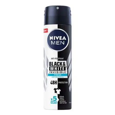 Nivea Deo Sprej Men Black&white Fresh Beiersdorf 150 ml