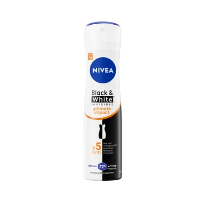 Nivea Deo Sprej B&w Ult. Impact Za Žene Beiersdorf 150 ml