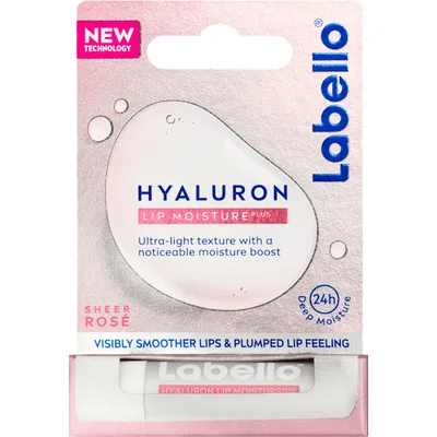Labello Hyaluron Lip Plus Rose 5 g