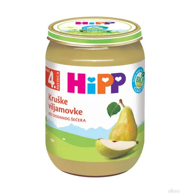 HiPP Bebi Kasica Kruska Vviljamovka 190 g