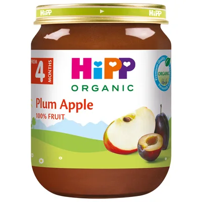 HiPP Kašica Šljiva I Jabuka 125 g