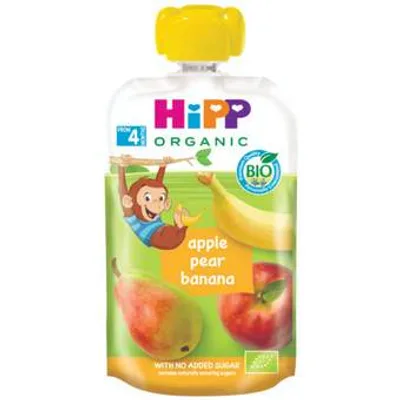 HiPP Voćni Dezert Jabuka Kruška Banana Org 100 g